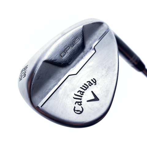 Used Callaway Opus Brushed Chrome Sand Wedge / 56.0 Degrees / Wedge Flex
