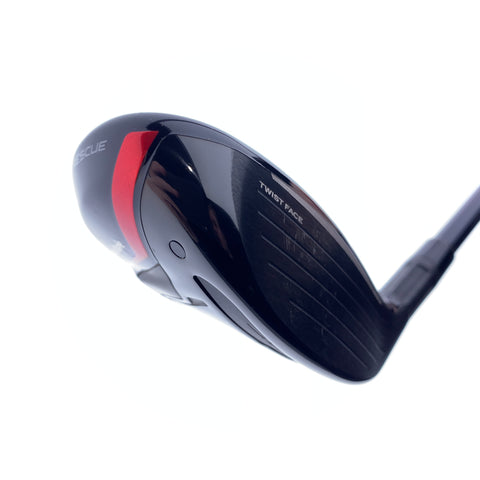 Used TaylorMade Stealth Rescue 4 Hybrid / 22.0 Degrees / Stiff Flex