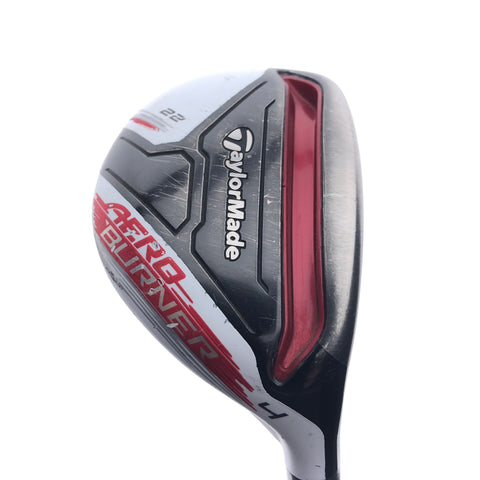 Used TaylorMade AeroBurner 4 Hybrid / 22 Degrees / Regular Flex