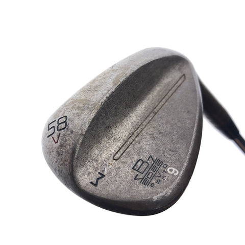 Used TOUR ISSUE Titleist Wedge Works B 2022 Proto Lob Wedge / 58.0 Degrees / St