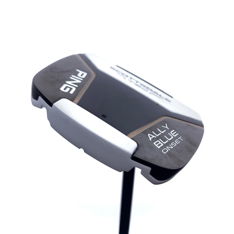 Used Ping Scottsdale Tec Ally Blue Onset Putter / 34.0 Inches
