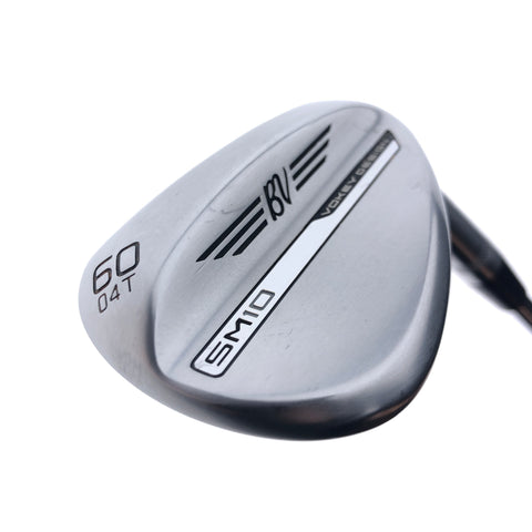 Used Titleist Vokey SM10 Tour Chrome Lob Wedge / 60.0 Degrees / Wedge Flex