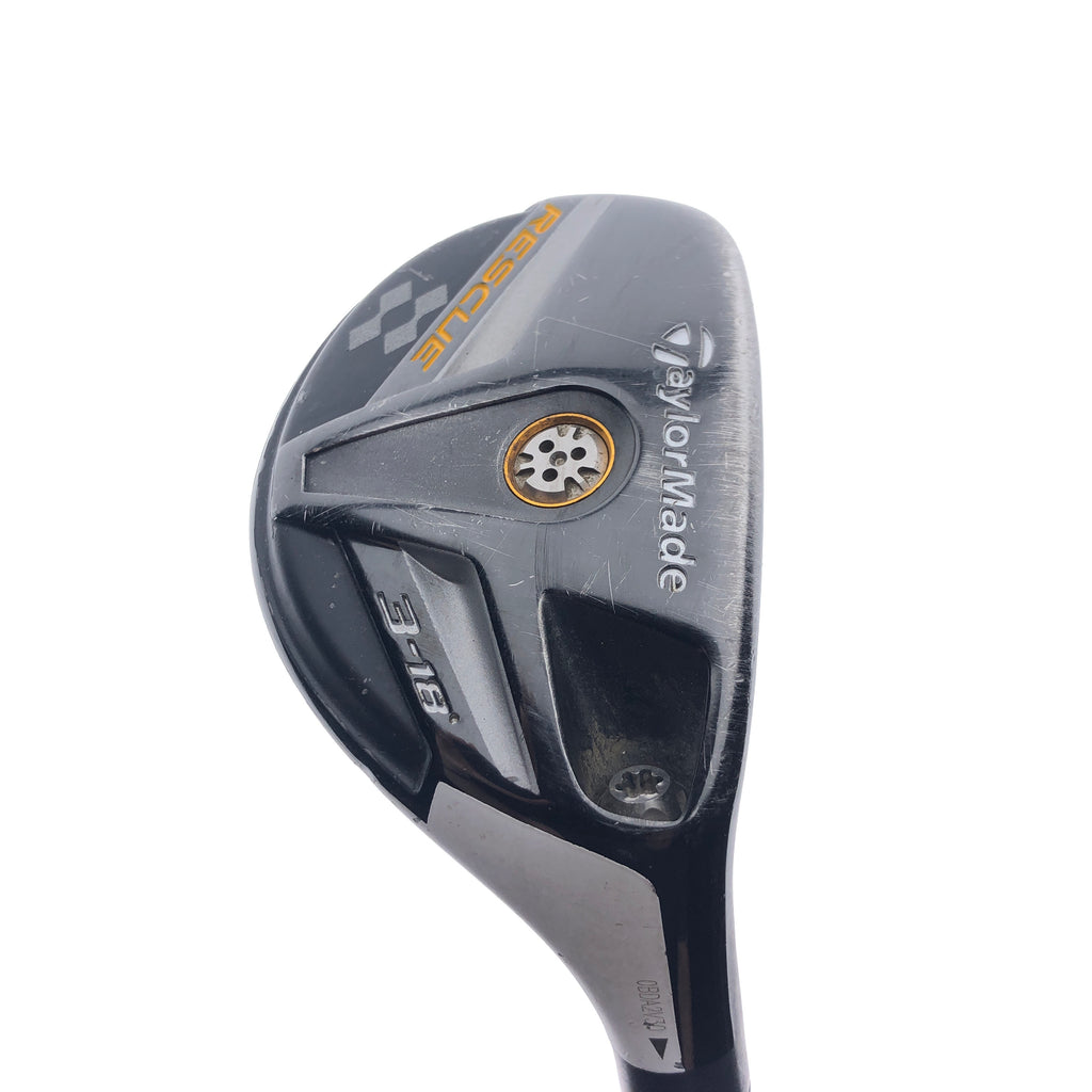 Used TaylorMade Rescue 11 3 Hybrid / 18 Degrees / Stiff Flex