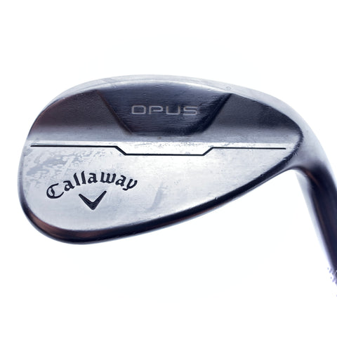 Used Callaway Opus Brushed Chrome Lob Wedge / 60.0 Degrees / Wedge Flex