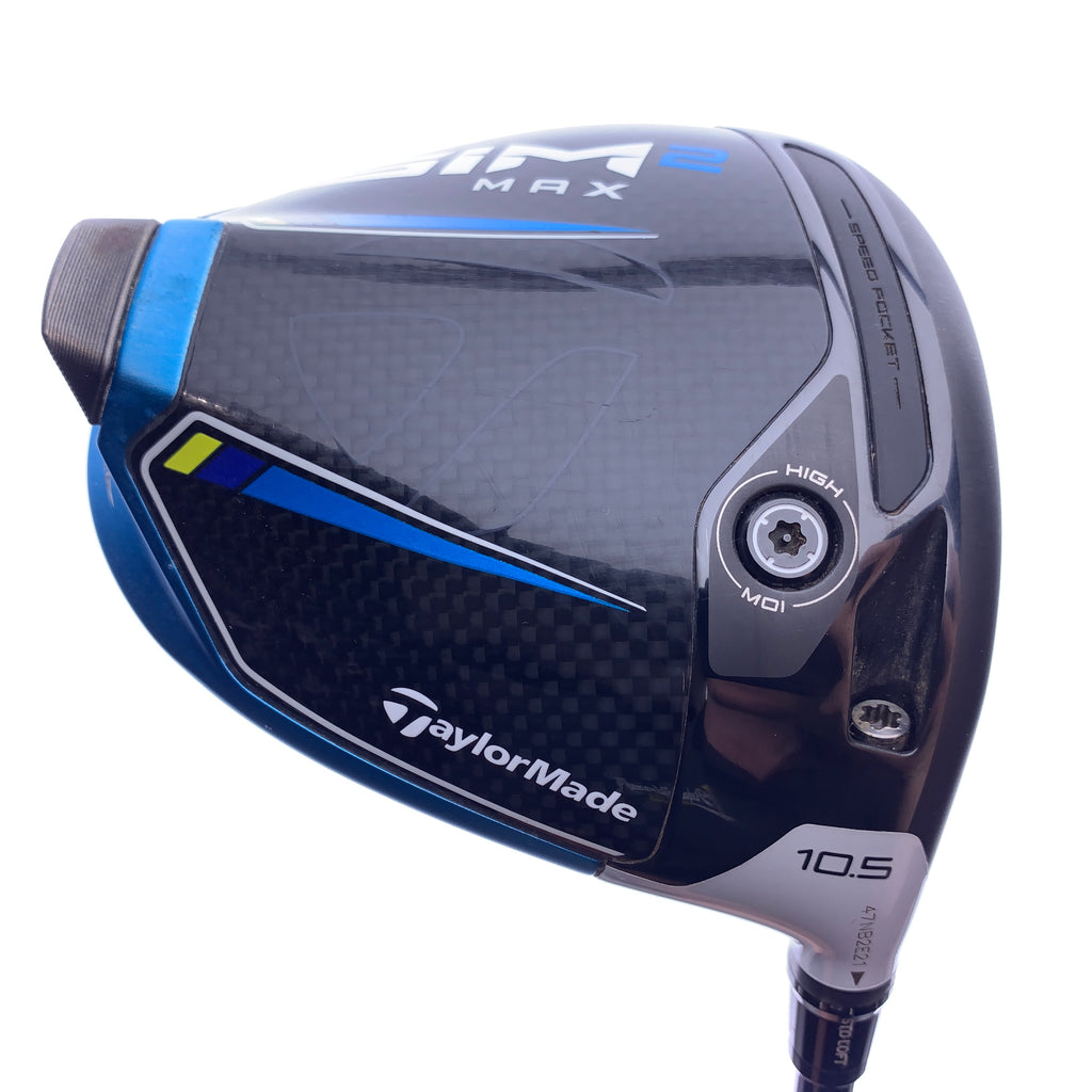 Used TaylorMade Sim2 Max Driver / 10.5 Degrees / Stiff Flex
