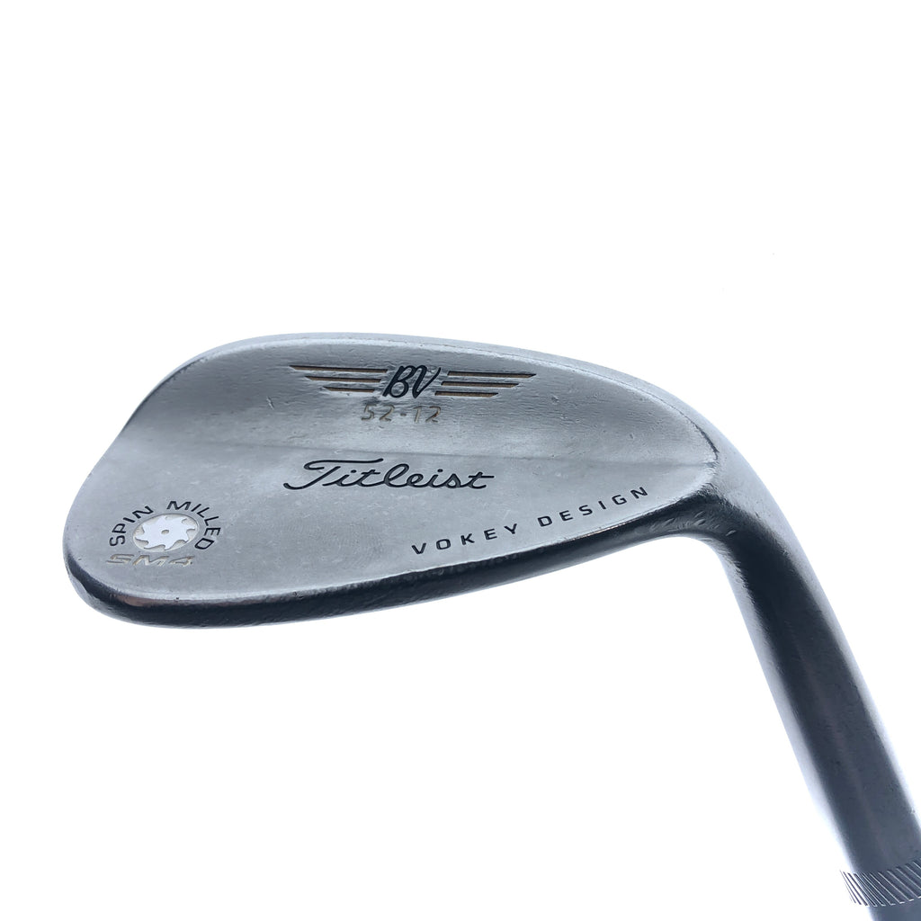 Used Titleist Vokey SM4 Chrome Gap Wedge / 52.0 Degrees / Wedge Flex