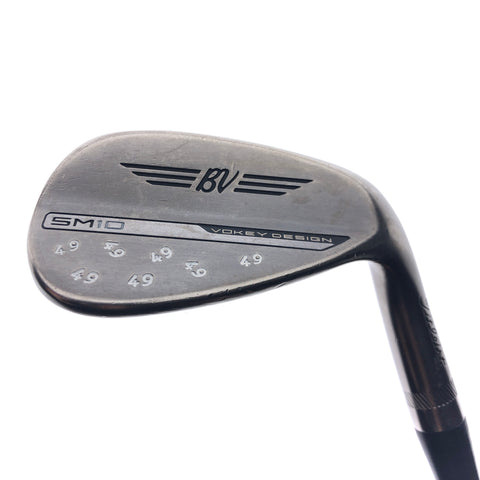 Used Titleist Vokey SM10 Nickel Gap Wedge / 50.0 Degrees / Regular Flex