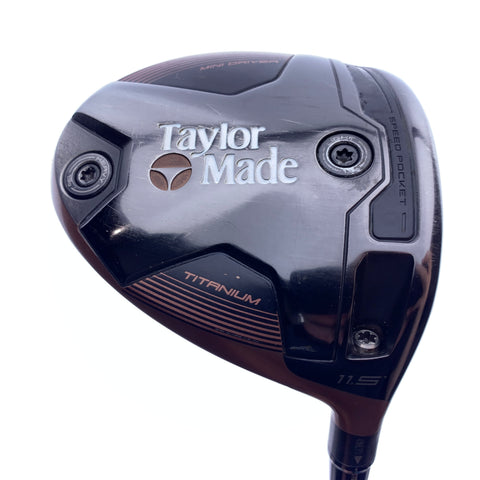 Used TaylorMade BRNR Mini Copper Driver / 11.5 Degrees / Stiff Flex