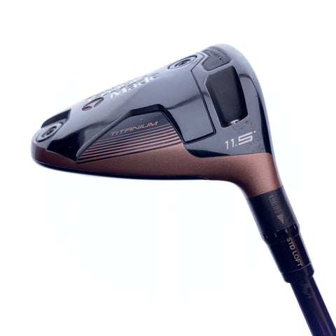 Used TaylorMade BRNR Mini Copper Driver / 11.5 Degrees / Stiff Flex