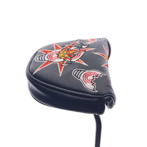 Used TOUR ISSUE Odyssey O-Works Black 7 Tank Putter / 35.0 Inches - Replay Golf 