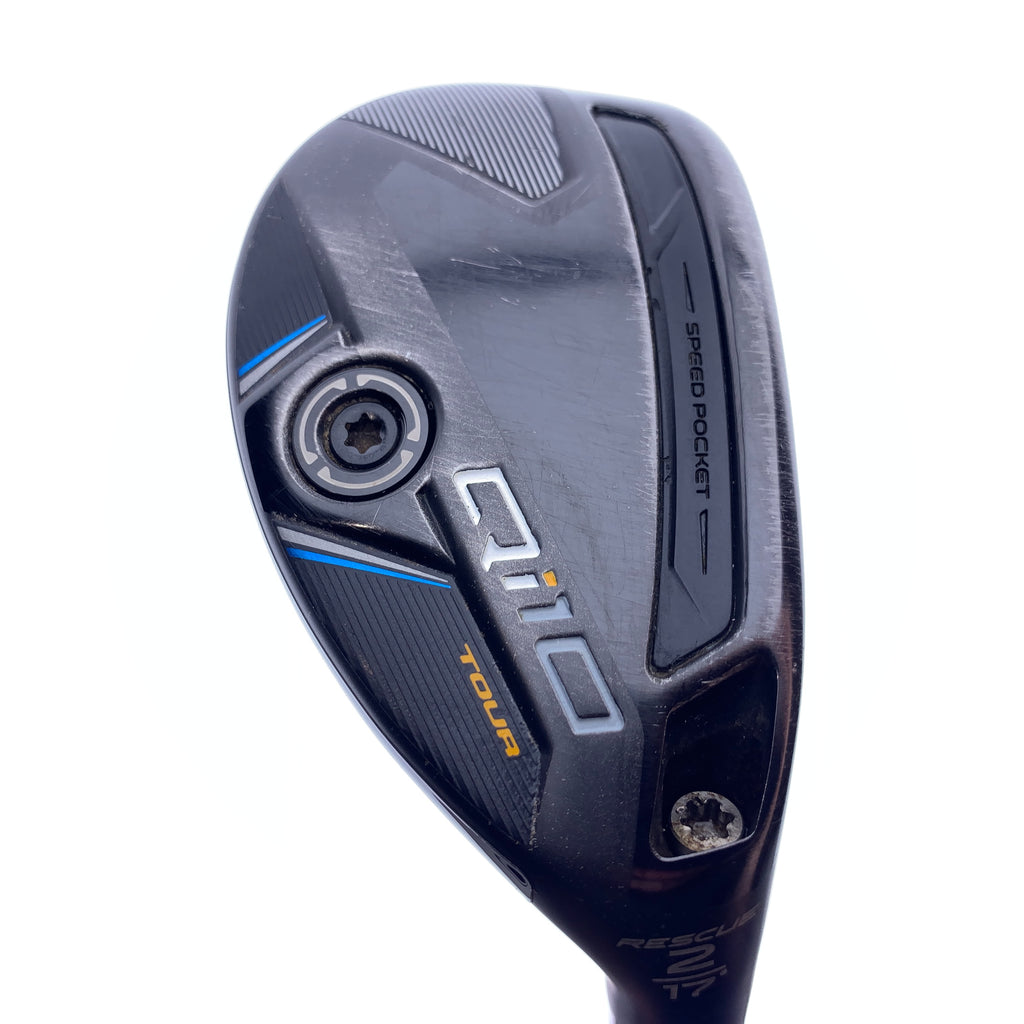 Used TaylorMade Qi10 Tour 2 Hybrid / 17.0 Degrees / Stiff Flex