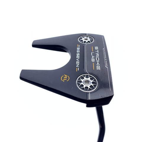 Used Odyssey Stroke Lab Black Big Seven Arm Lock Putter / 40.0 Inches