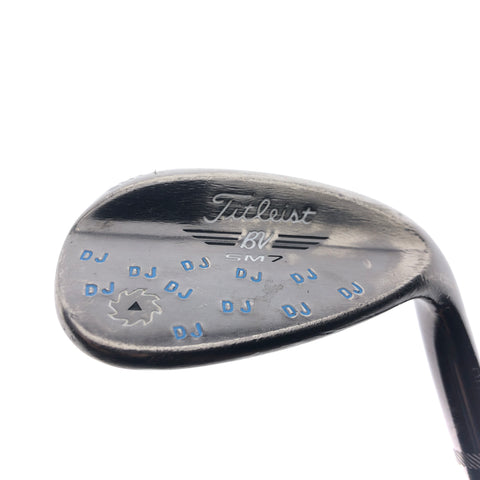 Used Titleist Vokey SM7 Brushed Steel Sand Wedge / 56.0 Degrees / Wedge Flex