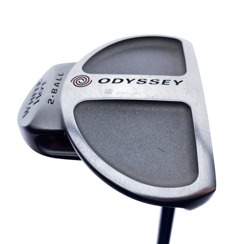 Used Odyssey White Hot 2-Ball Center Shaft Putter/ 35.5 Inches