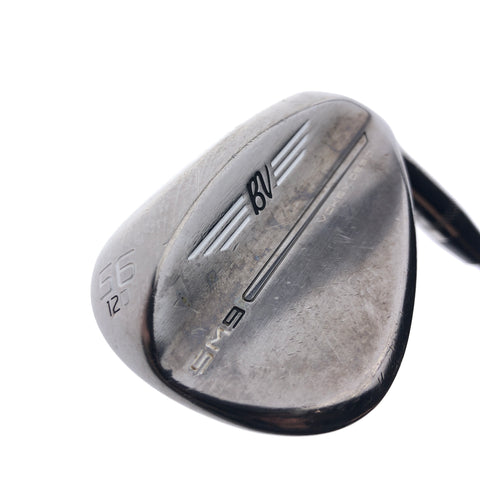 Used Titleist SM9 Brushed Steel Sand Wedge / 56.0 Degrees / Wedge Flex