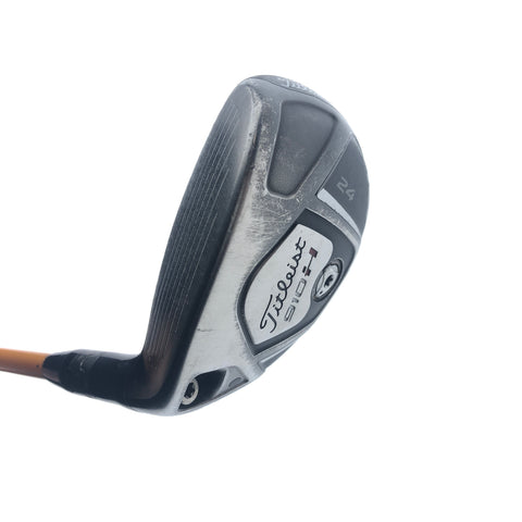 Used Titleist 910 H 5 Hybrid / 24.0 Degrees / Stiff Flex / Left-Handed