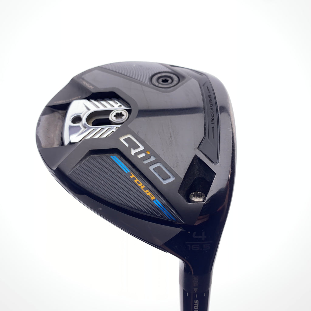 Used TOUR ISSUE TaylorMade Qi10 Tour 4 Wood / 16.5 Degrees / X-Stiff Flex