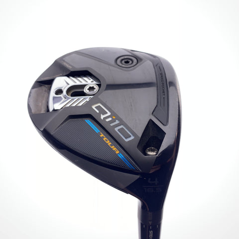 Used TOUR ISSUE TaylorMade Qi10 Tour 4 Wood / 16.5 Degrees / X-Stiff Flex