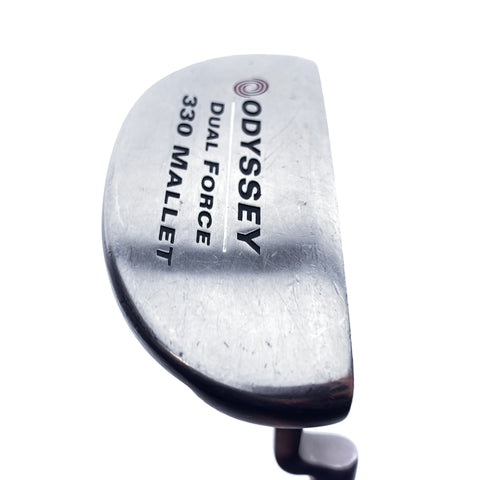 Used Odyssey Dual Force 330 Mallett Putter / 33.0 Inches