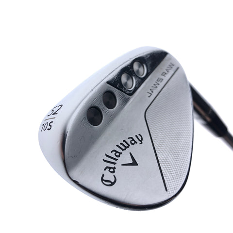 Used Callaway Jaws Raw 2022 Gap Wedge / 52.0 Degrees / Stiff Flex