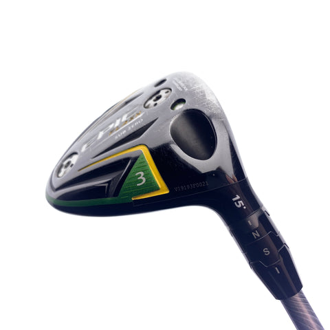 Used Callaway EPIC Flash Sub Zero 3 Fairway Wood / 15 Degrees / Stiff Flex