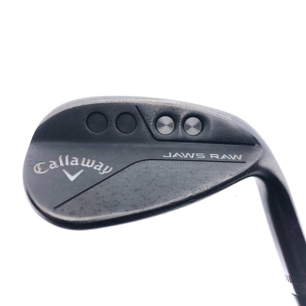 Used Callaway Jaws Raw Black 2020 Sand Wedge / 54.0 Degrees / Wedge Flex