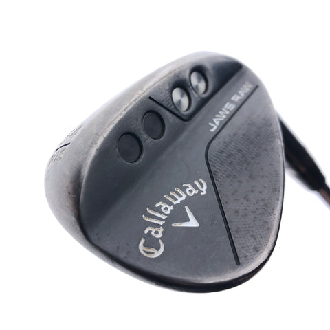 Used Callaway Jaws Raw Black 2020 Sand Wedge / 54.0 Degrees / Wedge Flex