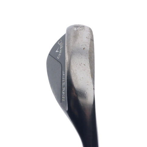 Used Callaway Jaws Raw Black 2020 Sand Wedge / 54.0 Degrees / Wedge Flex