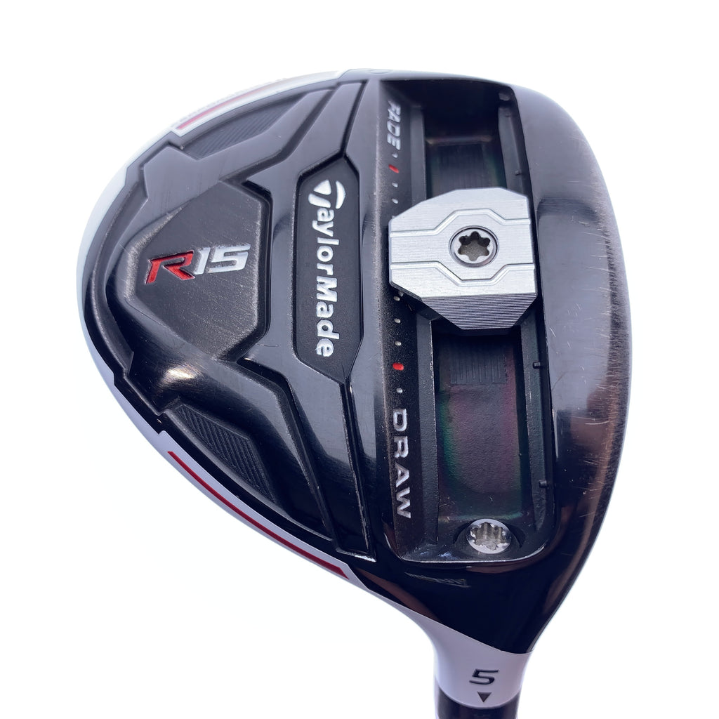 Used TaylorMade R15 5 Fairway Wood / 19.0 Degrees / Stiff Flex