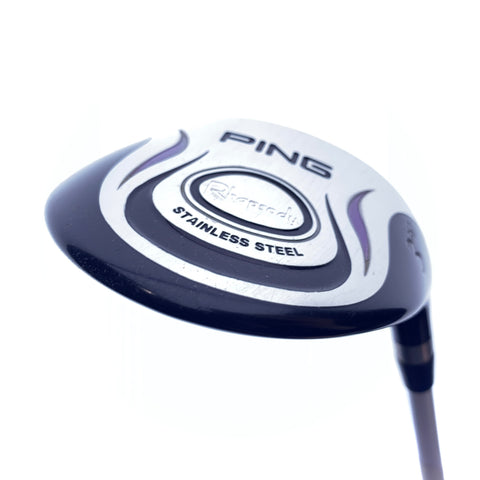 Used Ping Rhapsody 2008 3 Fairway Wood / 18.0 Degrees / Ladies Flex