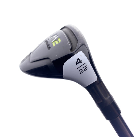 Used TaylorMade M2 2017 4 Hybrid / 22 Degrees / Stiff Flex