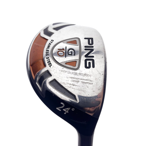 Used Ping G10 4 Hybrid / 21 Degrees / Stiff Flex
