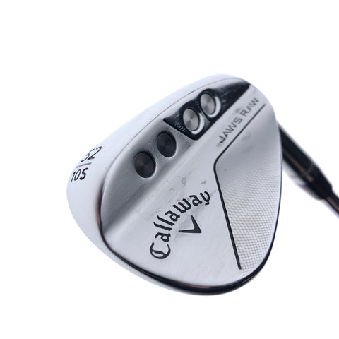 Used Callaway Jaws Raw 2022 Gap Wedge / 52.0 Degrees / Wedge Flex