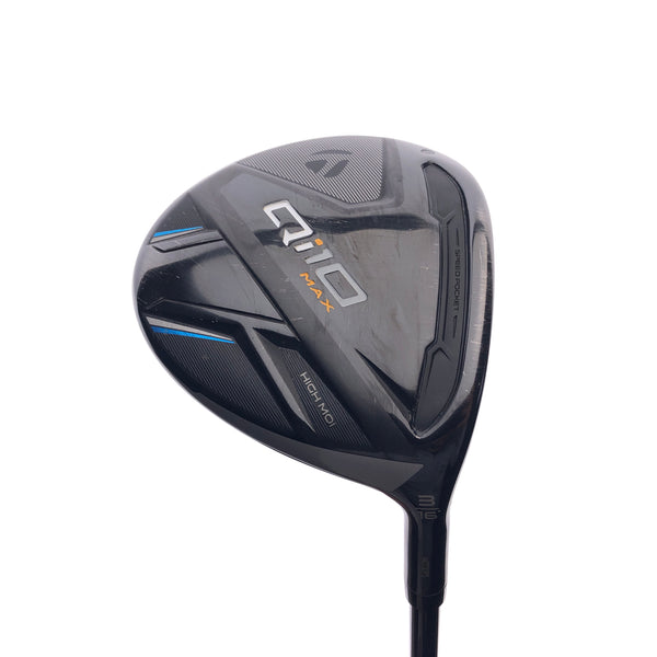 Used TaylorMade Qi10 Max 3 Fairway Wood / 16 Degrees / Stiff Flex