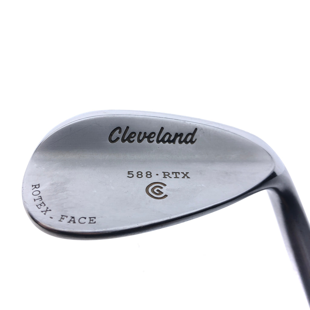 Used Cleveland 588 RTX Satin Chrome Lob Wedge / 60.0 Degrees / Wedge Flex