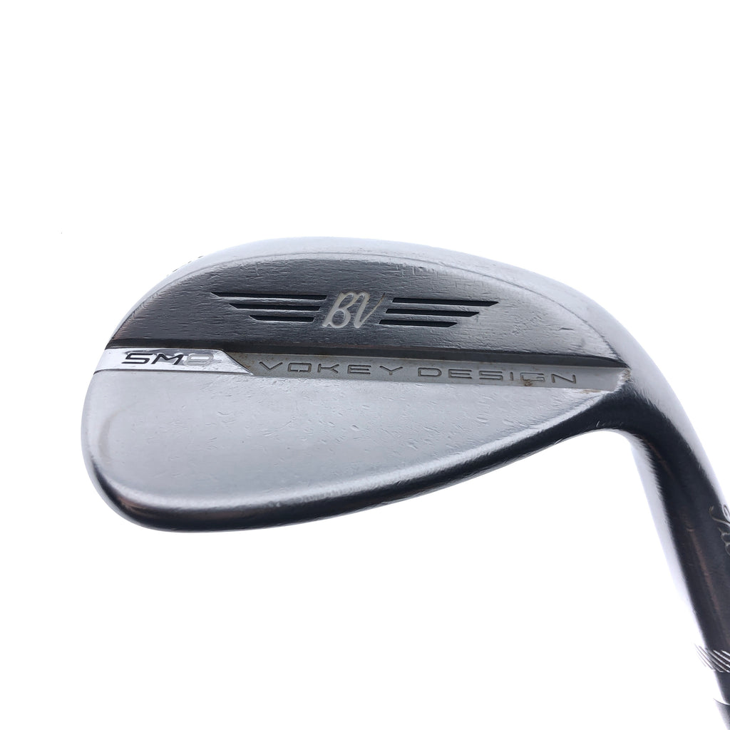 Used Titleist Vokey SM8 Tour Chrome Sand Wedge / 56.0 Degrees / Wedge Flex