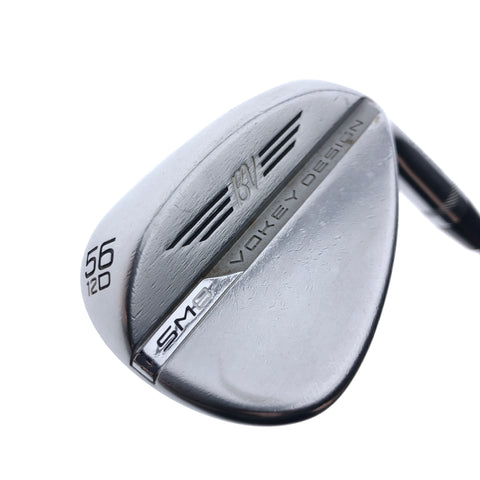 Used Titleist Vokey SM8 Tour Chrome Sand Wedge / 56.0 Degrees / Wedge Flex