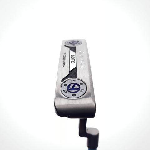 Used TaylorMade TP Collection Soto Putter / 33.0 Inches / KBS GPS