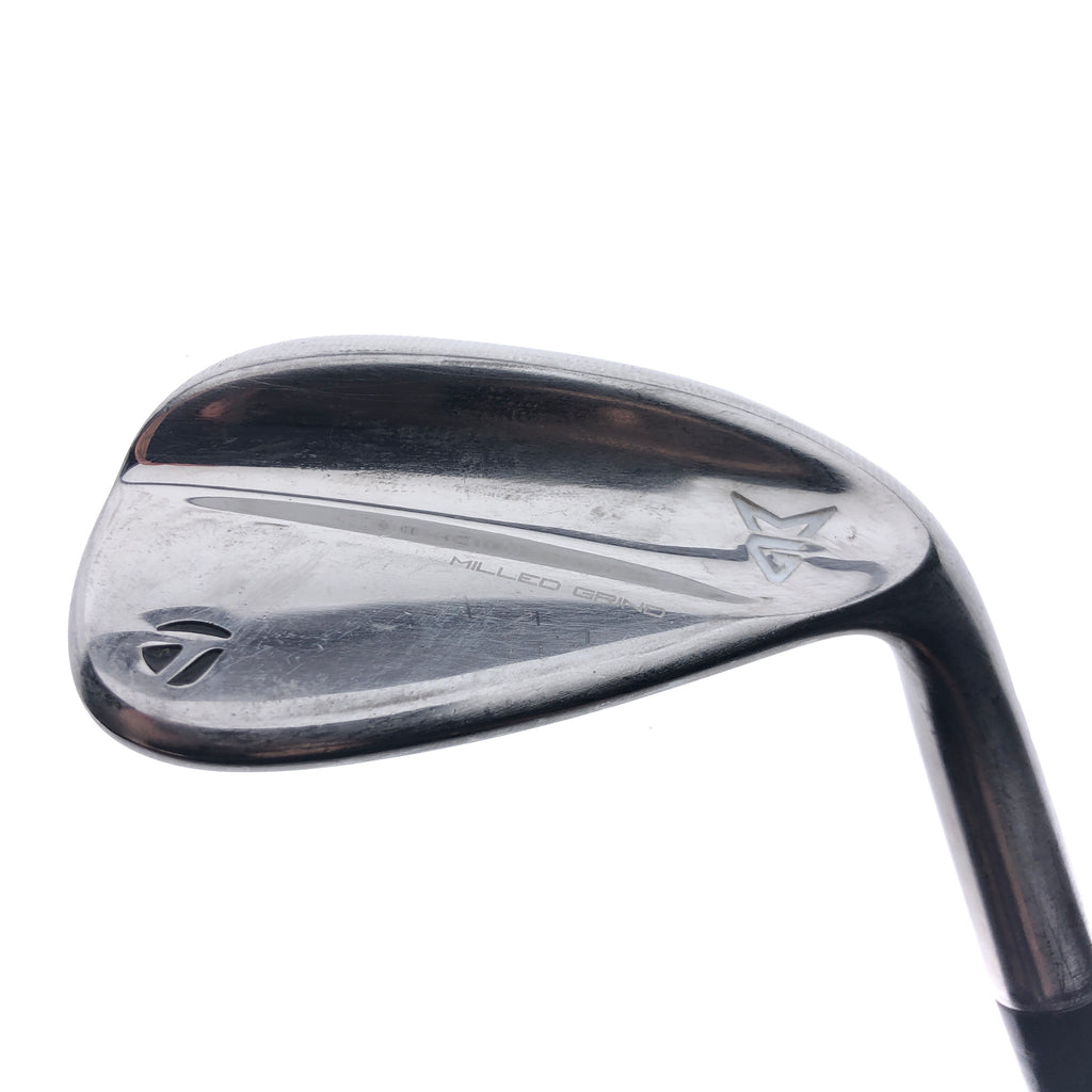 Used TaylorMade Milled Grind Chrome Gap Wedge / 52.0 Degrees / Wedge Flex