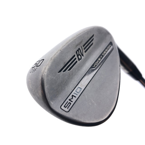Used Titleist Vokey SM10 Nickel Gap Wedge / 50.0 Degrees / Wedge Flex