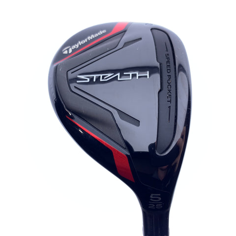 Used TaylorMade Stealth Rescue 5 Hybrid / 25.0 Degrees / Regular Flex