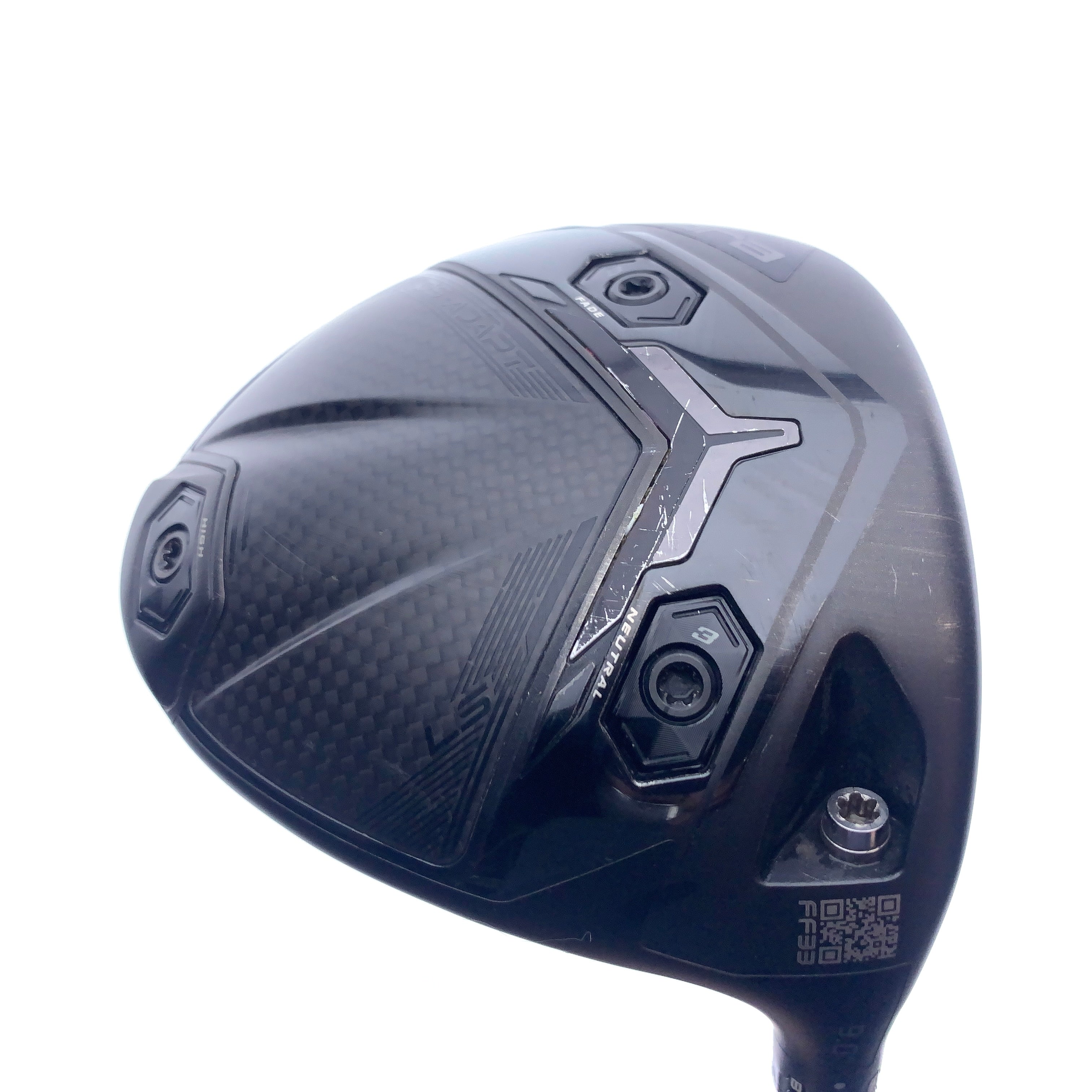 Used Cobra DS Adapt LS Driver / 9.0 Degrees / Stiff Flex - Replay Golf 