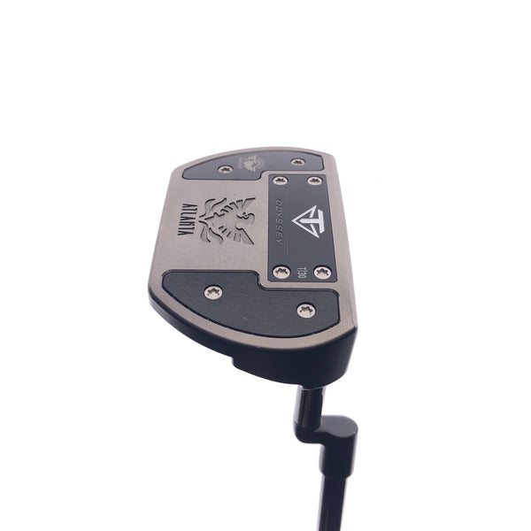 Used TOUR ISSUE Toulon Design Atlanta Garage Black Putter / 34.0 Inches - Replay Golf 