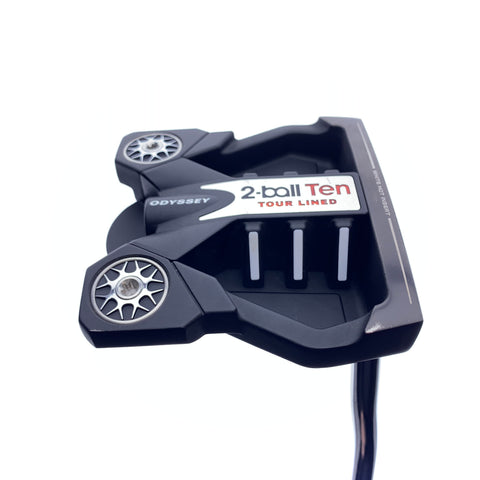 Used Odyssey 2-Ball TEN Tour Lined 2021 Putter / 32.5 Inches