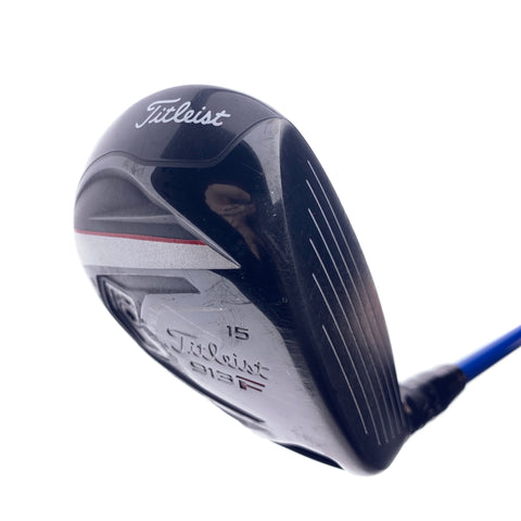 Used Titleist 913F 3 Fairway Wood / 15 Degrees / X-Stiff Flex