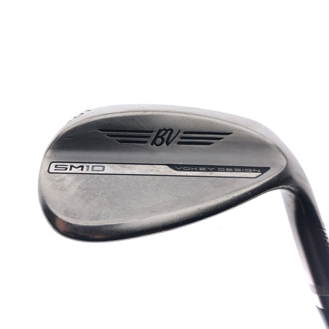 Used Titleist Vokey SM10 Nickel Sand Wedge / 56.0 Degrees / Wedge Flex