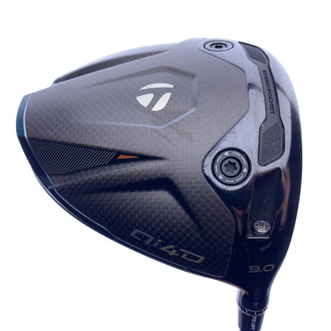 Used TaylorMade Qi4D Driver / 9.0 Degrees / Stiff Flex