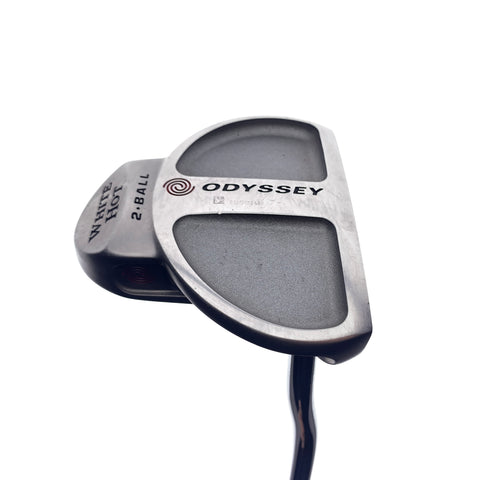 Used Odyssey White Hot 2-Ball Putter / 33.5 Inches