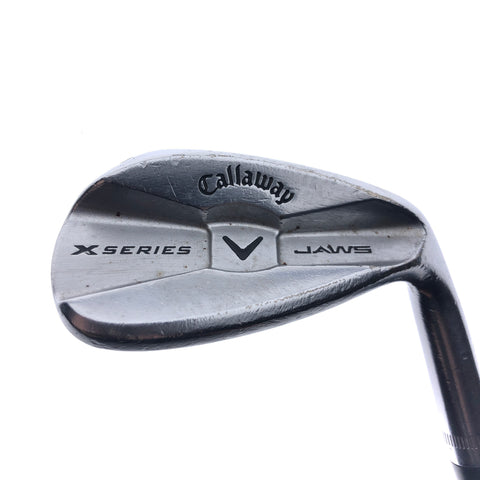 Used Callaway X Series Jaws Chrome Gap Wedge / 52.0 Degrees / X-Stiff Flex