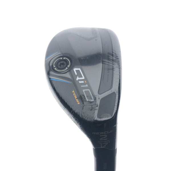 NEW TOUR ISSUE TaylorMade Qi10 Tour 2 Hybrid / 17 Degrees / Stiff Flex